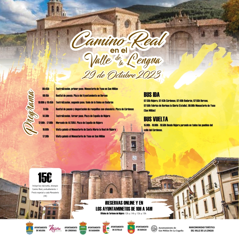 VI CAMINO REAL EN EL VALLE DE LA LENGUA - Inscríbete